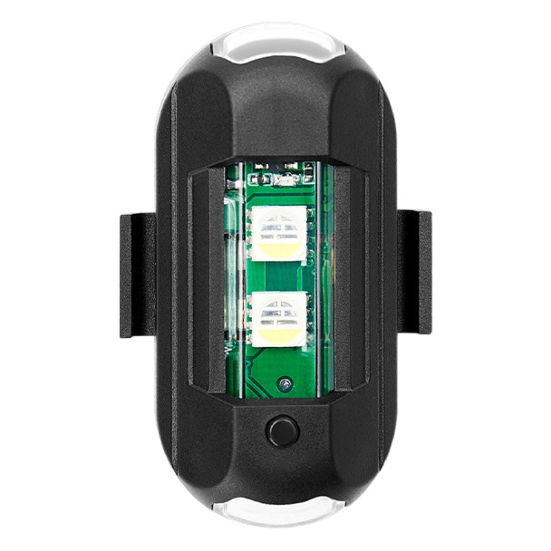 Motocicleta vehículo eléctrico avión luz intermitente luz vibración inducción control remoto coche advertencia luz inalámbrica crucero