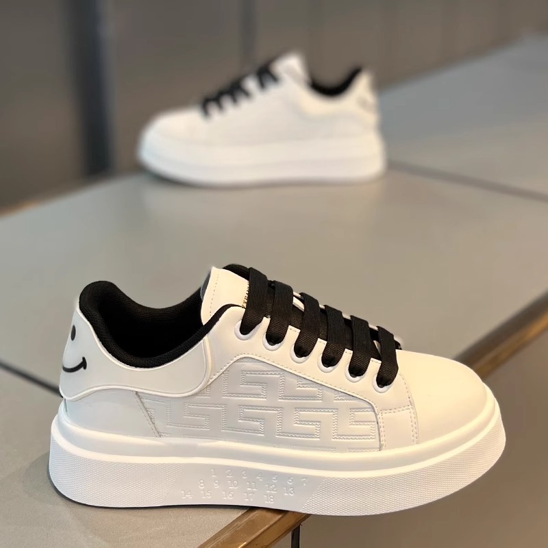 Zapatos Deportivos para Hombre, Primavera 2026, Nuevos, Transpirables, con Suela Gruesa, Aumentan la Estatura, Modernos, Versátiles, Casuales, Blancos