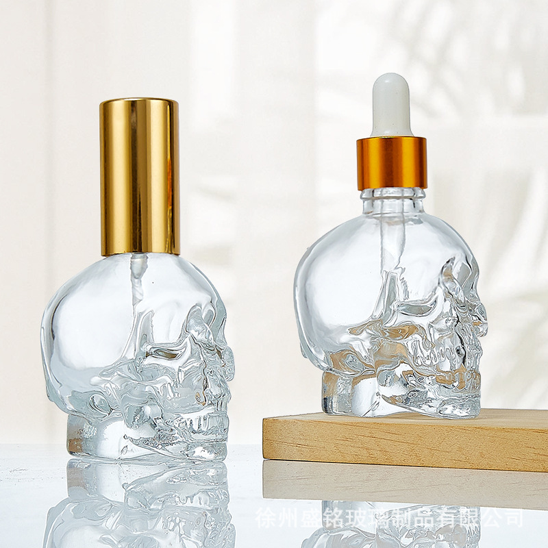 30ml スカルフレグランス詰め替えボトル 50ml チップドロッパーエッセンス詰め替えボトル 100ml サンプル交換ボトル|undefined
