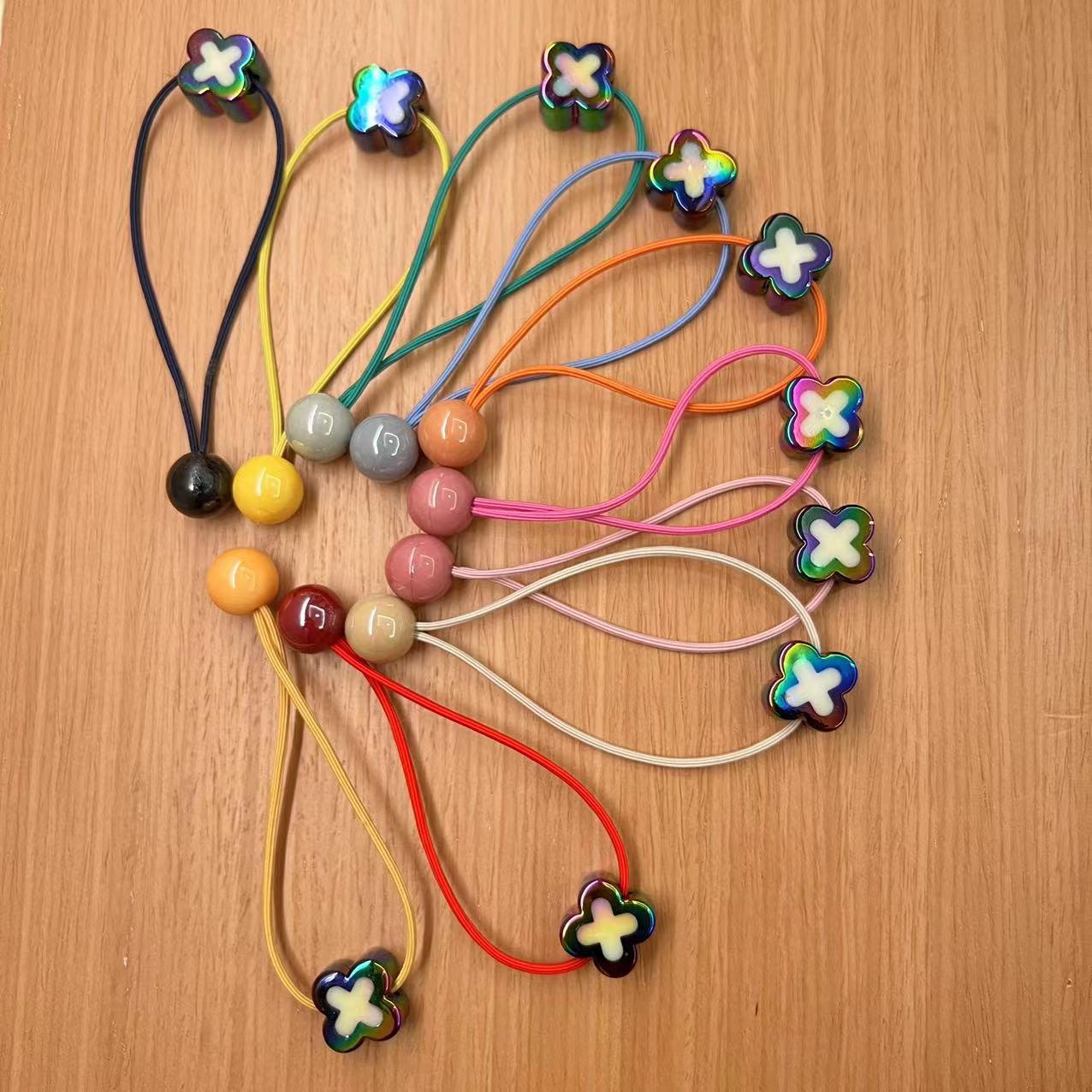 Yiwu venta al por mayor cuerda de pelo de doble cabeza para niños cuerda de pelo negro Yiwu agente de compra