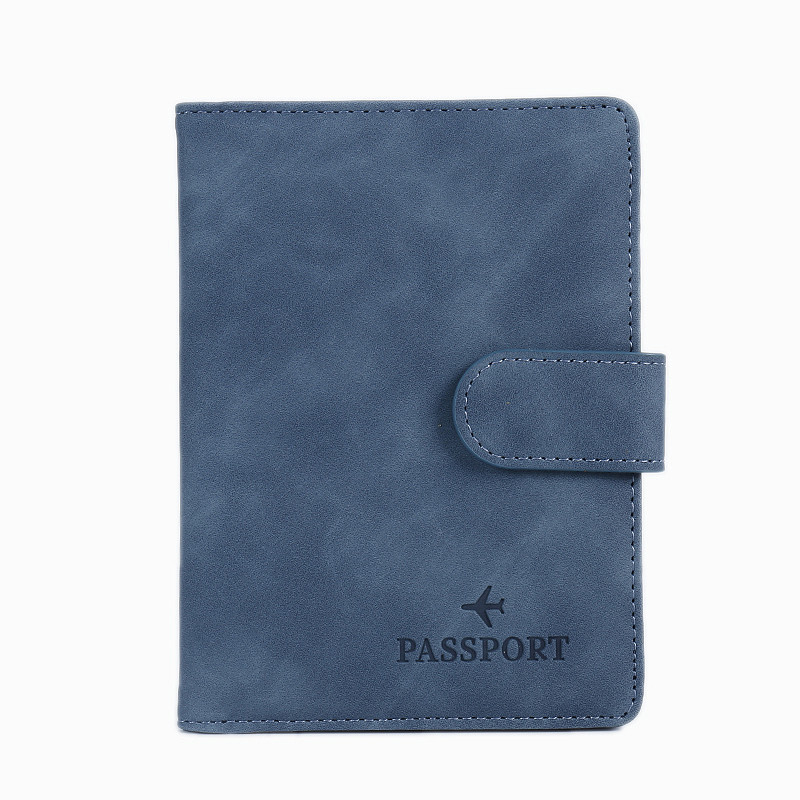 Nueva funda para pasaporte RFID, práctica y multifuncional, con almacenamiento de documentos, material PU, bolsa de viaje para pasaporte.