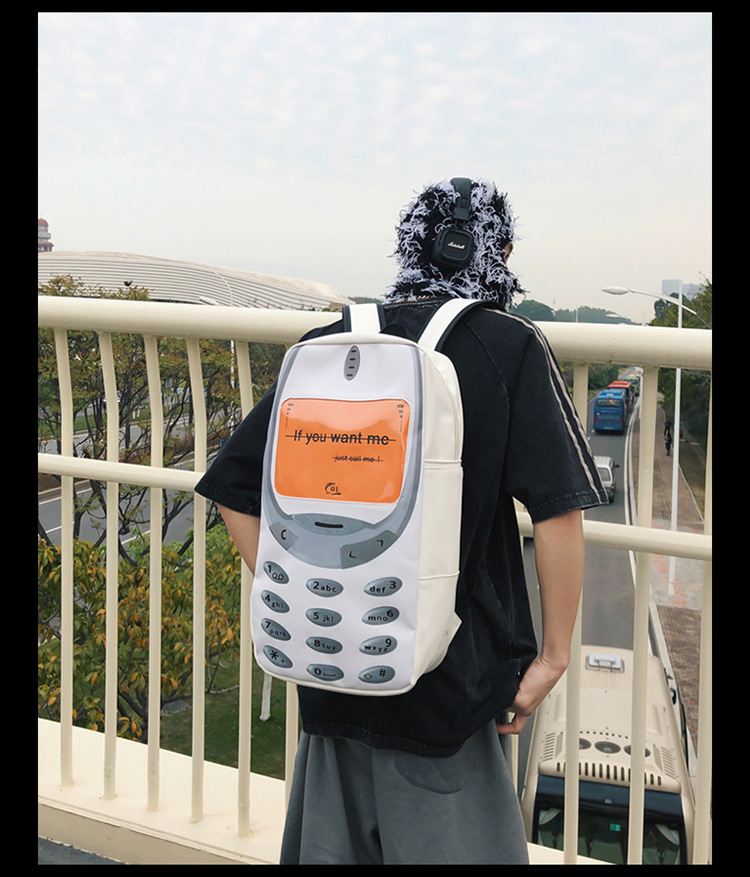 Large Size Waterproof 22 Inches Mobile Phone Casual Travel School Backpack