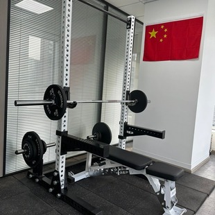 REP Simple Half-frame Deep Squat Rack Bedding Rack Push-up Rack Push-up Training Device Fitness Equipment Storage Pole Rack