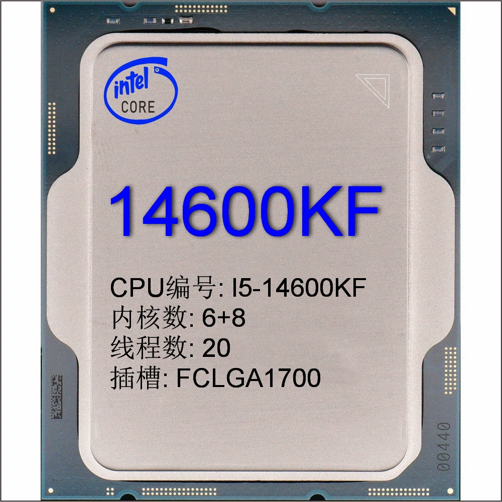 Процессор Intel Core 14-го поколения i5-14600KF для настольного ПК, разбросанный(?) z790