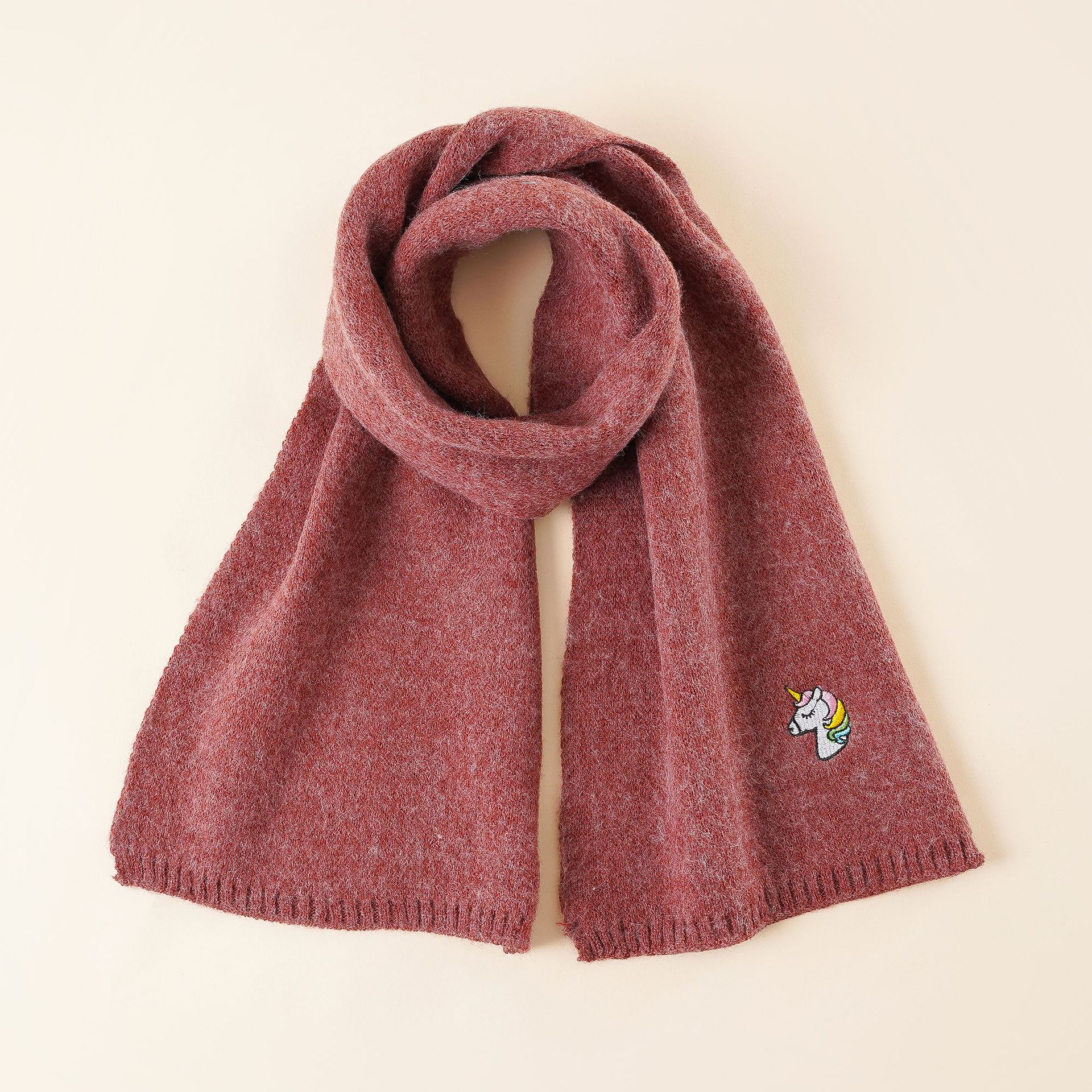 Bebé bufanda Otoño e Invierno bufanda de los niños niñas coreanos de los niños lindo cálido bufanda de punto de moda