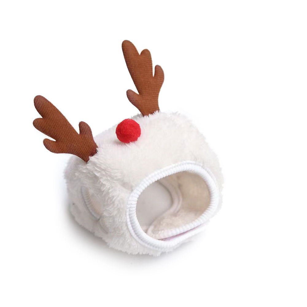 Ropa para mascotas, ropa para perros de Navidad, perros pequeños cálidos, lucha contra la ley, coki, sombrero de Navidad, gatito, ropa de otoño e invierno