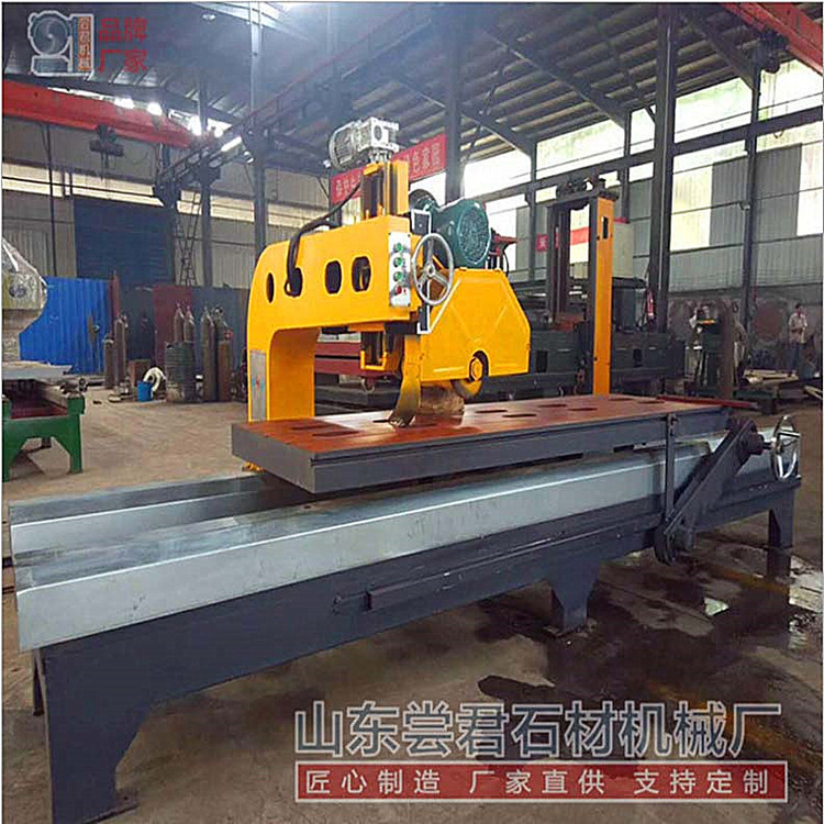 供应石材切边机 SJQ-600型手摇台式切板机大理石板材人造石通用型