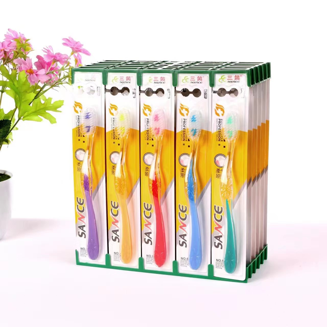 46 tipos de cepillo de dientes - 2 cepillo de dientes de pelo suave para adultos de alta calidad estudiantes decoración doméstica Yiwu pequeños productos básicos al por mayor