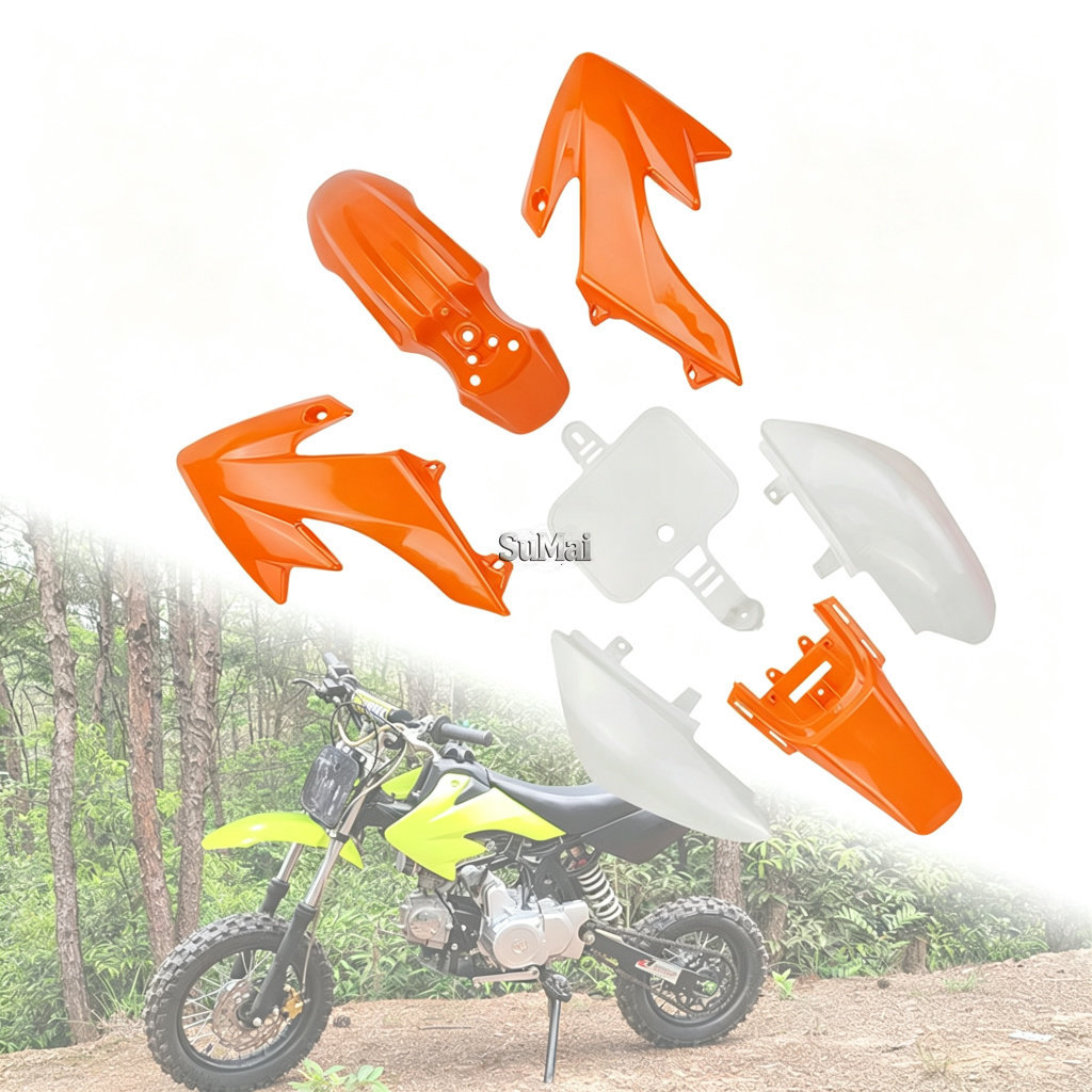 Manufacturers Wholesale Suitable for Honda Xr50 Off-Road Motorcycle Plastic Shell Crf50 Small Flying Eagle Motorcycle Plastic Parts