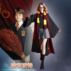 ハリー・ポッター学院のローブ映画城魔法のローブハロウィーンコスプレガウンハリー・ポッターcos衣装