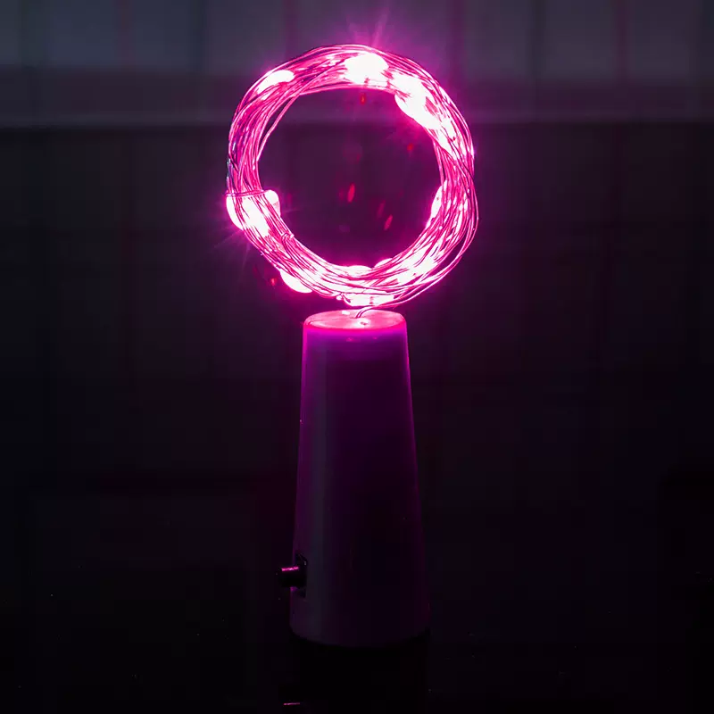 多功能带闪LED瓶塞灯厂家现货艺术酒瓶装饰灯卧室展厅室内灯串