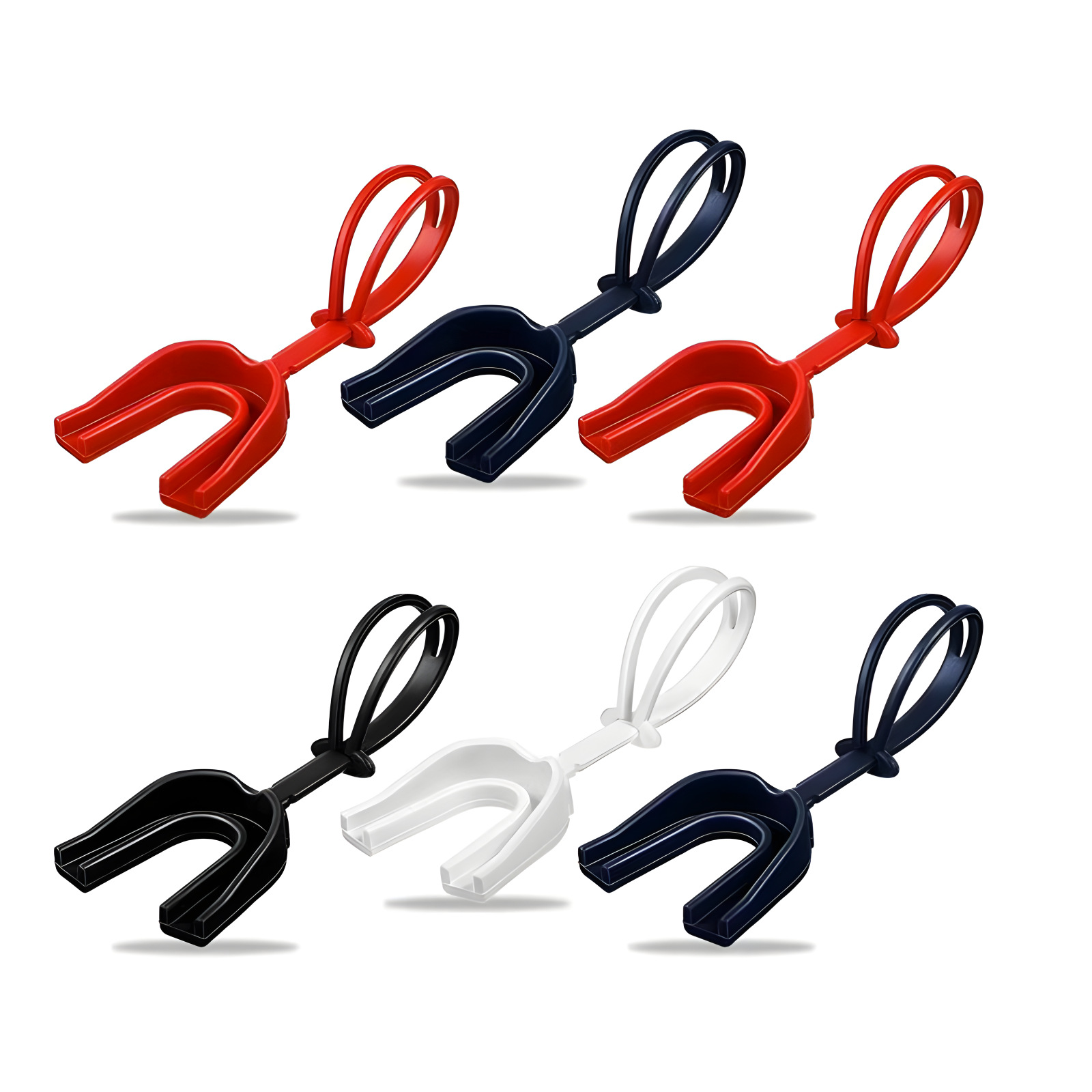 Protector de dientes de rugby Protector de dientes deportivo Voleibol Béisbol Hockey sobre hielo Sanda Boxeo Protector de dientes para adultos con protector de dientes de silicona