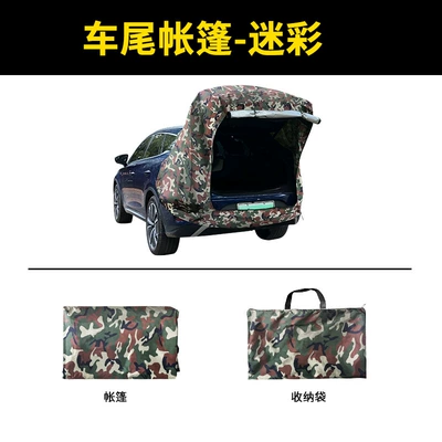 side roof canopy, Avtomobil dam çadırları - camouflage-separate-tent-200120240cm