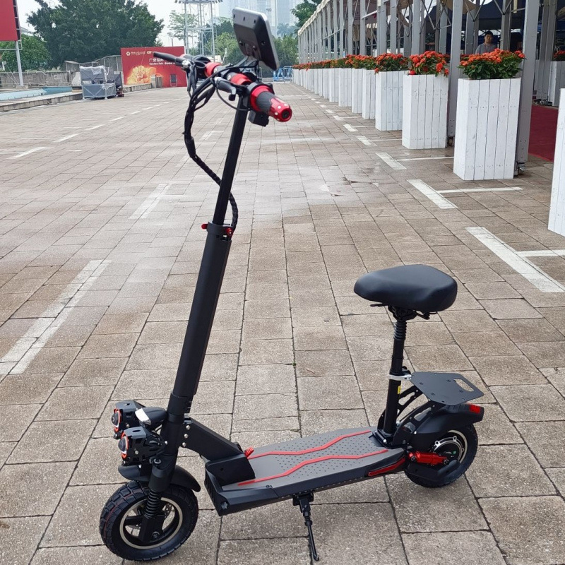 Cross-Border M4 Rpo Electric Scooter Foldable Long-Lasting Adult European and American Shock-Absorbing Seat Smart Scooter
