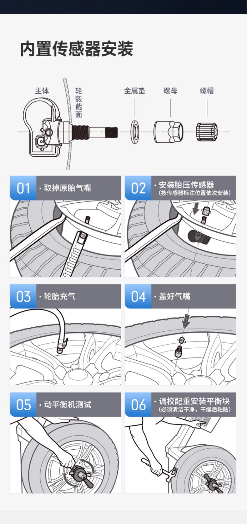 New Car Tire Pressure Monitor Wireless Tire Pressure Sensor Tire Pressure Detection Cigarette Lighter Tire Pressure Monitor Tpms