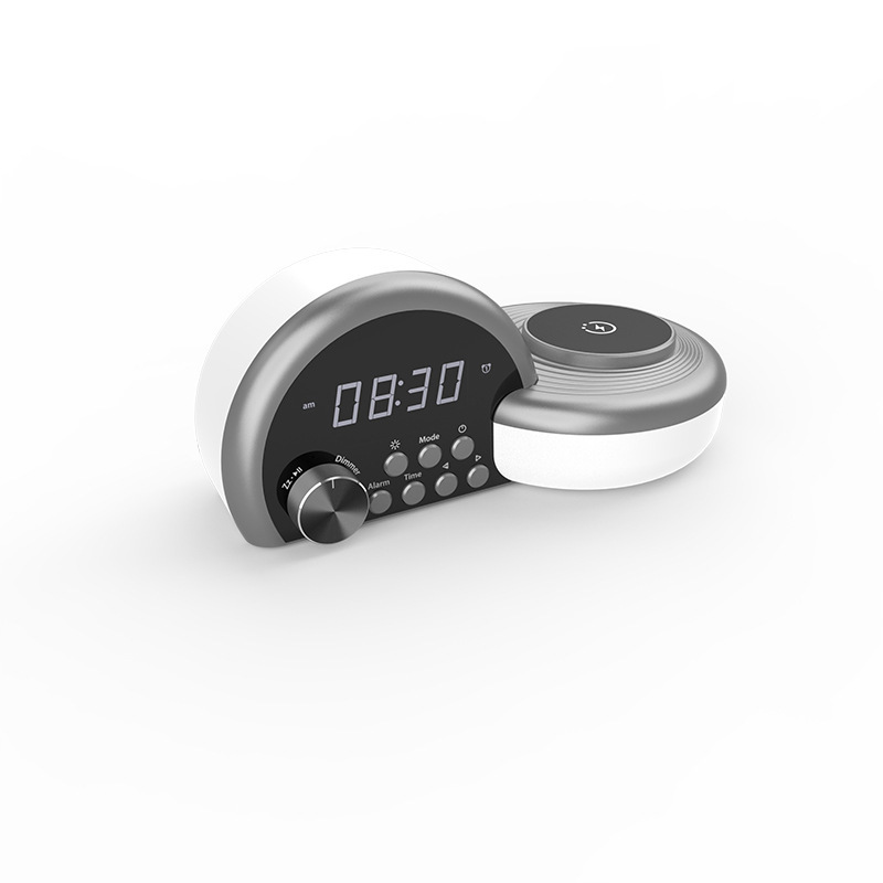 人気のカスタマイズ可能な Bluetooth スピーカー多機能スピーカー、アンビエントライト付き Bluetooth スピーカー時計目覚まし時計スピーカー|undefined