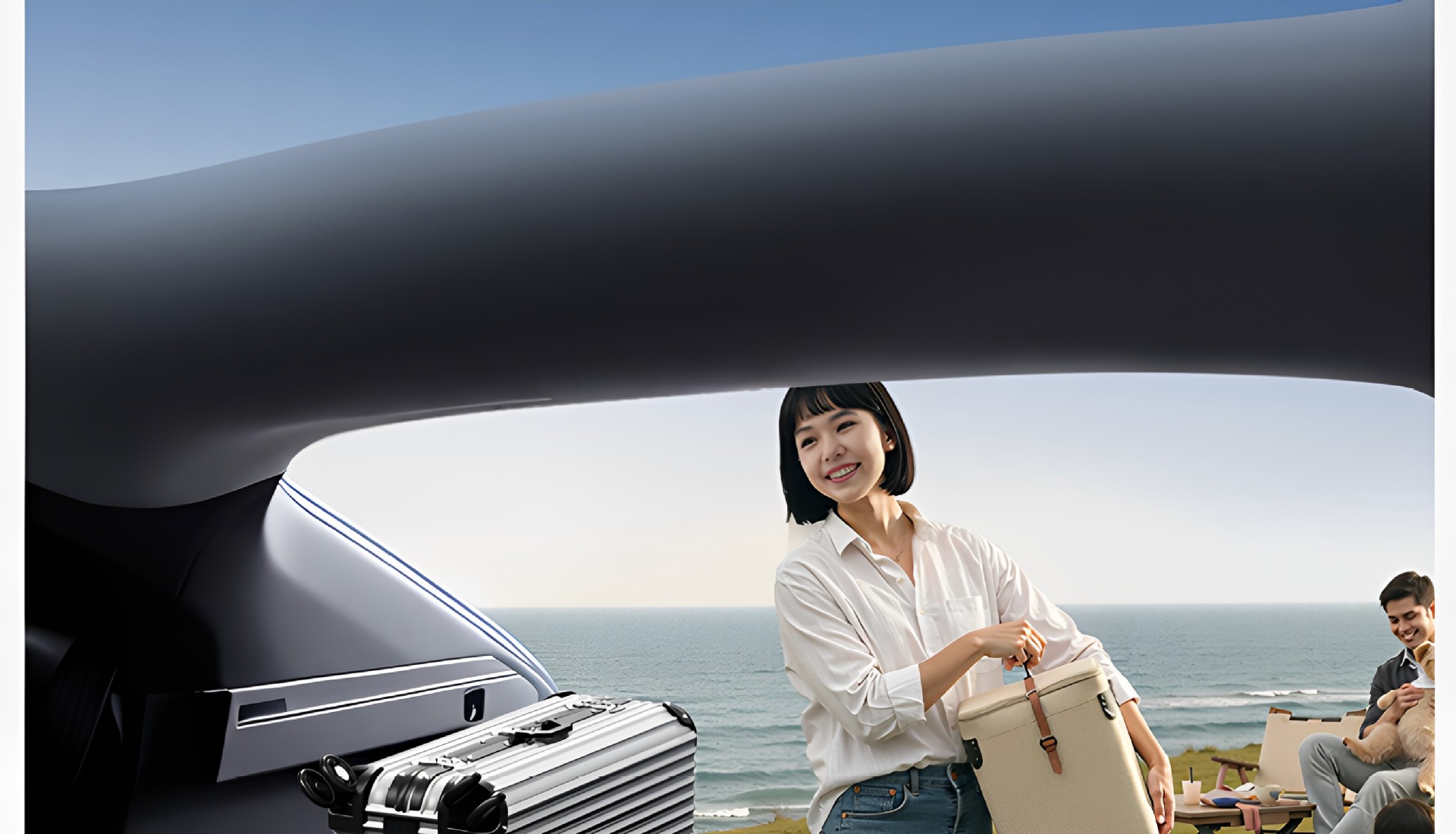Suitable for the Li Auto i9, this TPE trunk mat is a 2026 new model, and it's a comprehensive collection of interior modification and decorative accessories, including floor mats