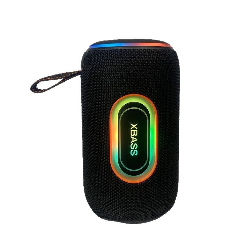 新しい L12 ファブリック Bluetooth スピーカーデュアルスピーカーサブウーファー屋外ポータブルポータブルホームカードオーディオ RGB|undefined