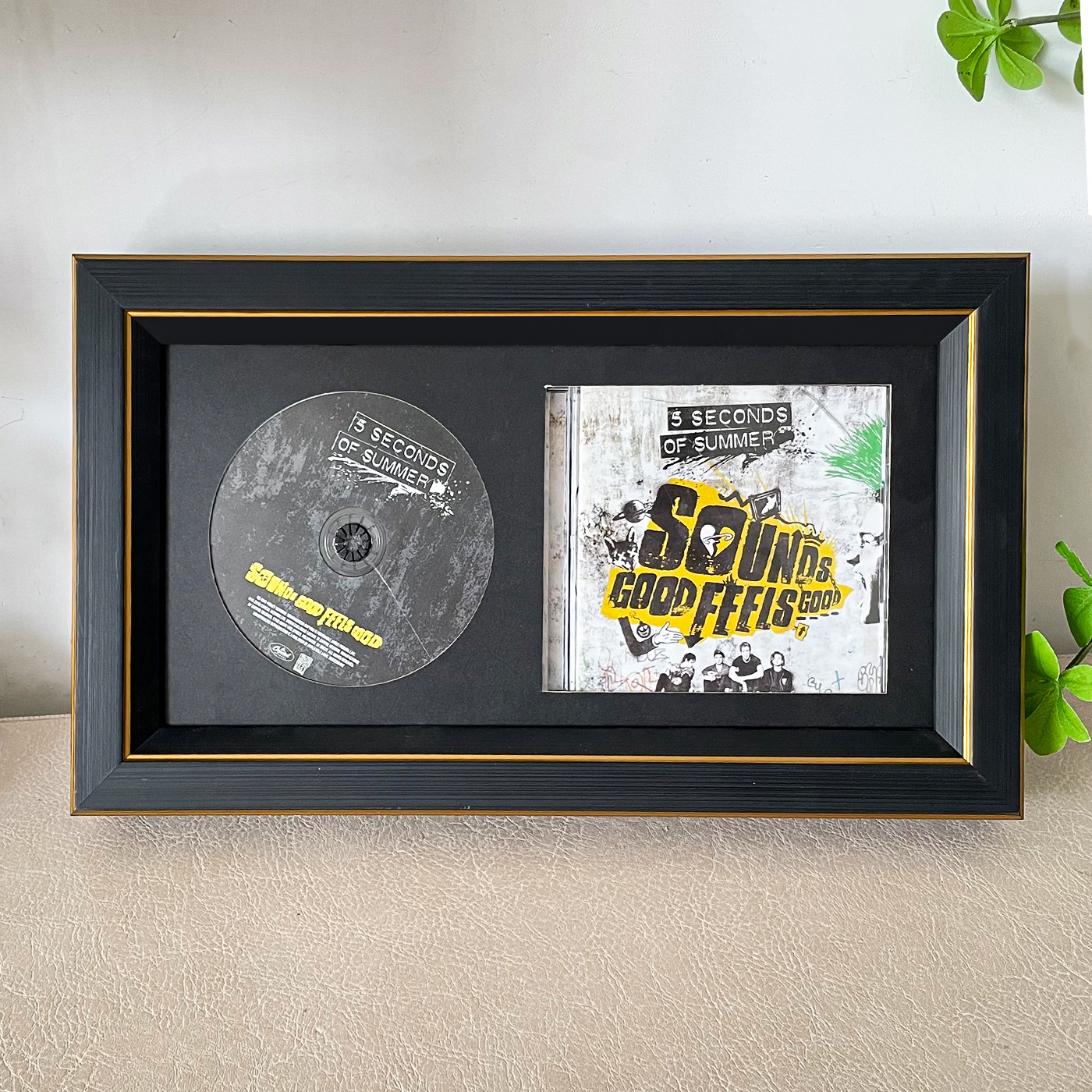 Star Signature Cd Album Display Frame Tabletop Wall-Mounted Specimen Frame Hollow Three-Dimensional Collection Photo Frame