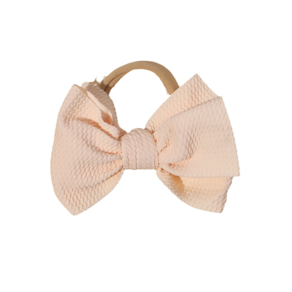 Commerce extérieur transfrontalier nouveaux accessoires de cheveux pour enfants Europe et États-Unis bandeau de cheveux en nylon élastique pour bébé bandeau de cheveux fin pour bébé_voghion.com