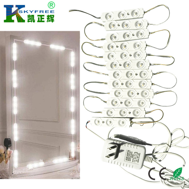 Makeup mirror light bathroom dressing table Hollywood makeup mirror…