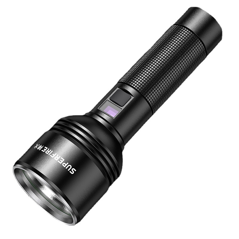 Superfire Shenhuo gran capacidad brillante al aire libre camping montañismo Búsqueda de rescate luz fuerte linterna D18