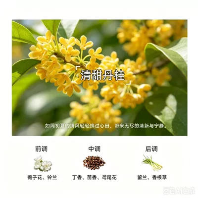 Perfume Long-Lasting Fragrance Premium, Car Perfume Aromatherapy - guanshan-1-bottle-of-sweet-osmanthus