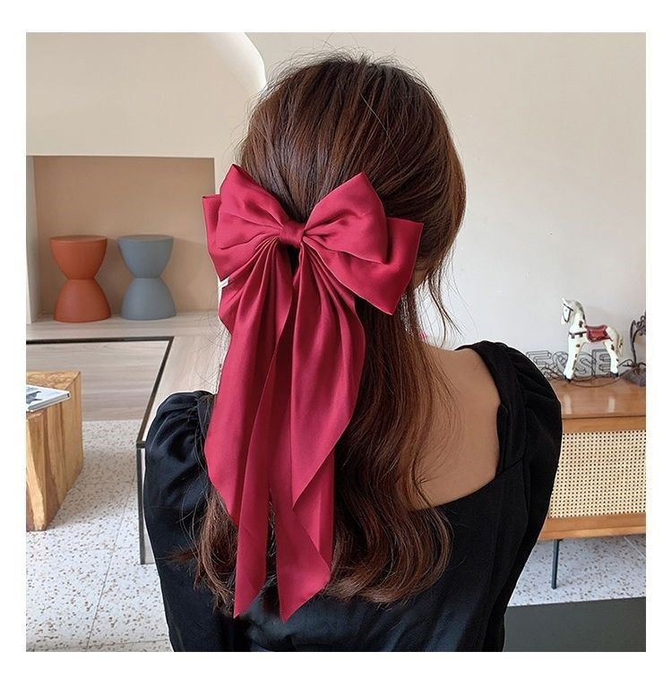 Women's Elegant Sweet Bow Knot Cloth Hair Clip display picture 4