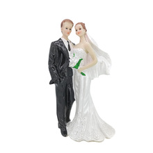 爱情浪漫情侣雕像 新人结婚树脂雕塑情人节礼物结婚纪念日礼物