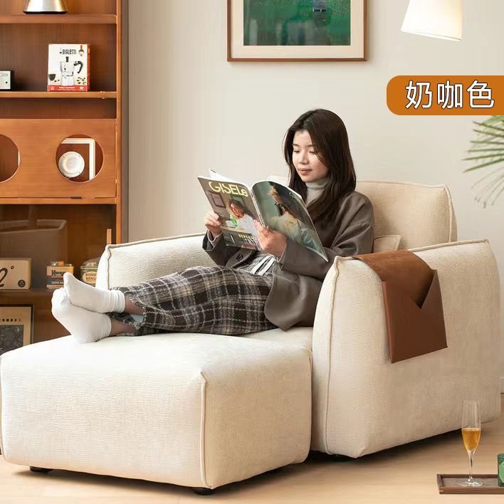 네스벨벳 [밀크커피 컬러] 싱글사이즈 [95*85*80cm] + 풋페달