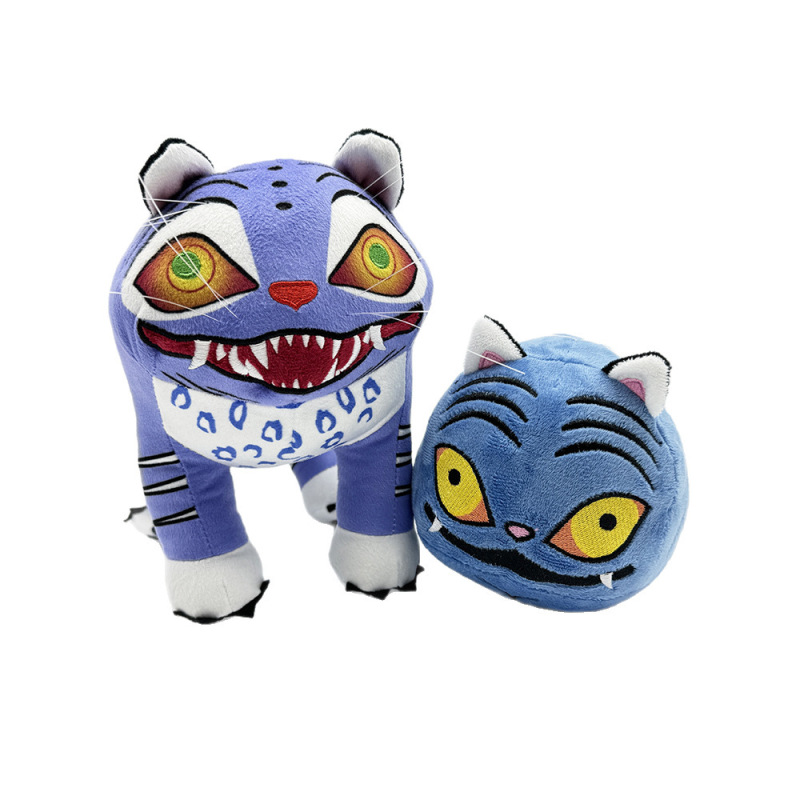 跨境kpop demon hunters plush K-POP猎魔女团公仔老虎毛绒玩偶|undefined