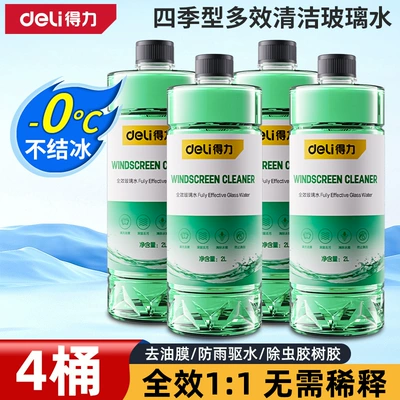 Temperatures of -30 to -45 Degrees, Powerful – Glass agent - deli-glass-water-0-degrees-2l4-bottles