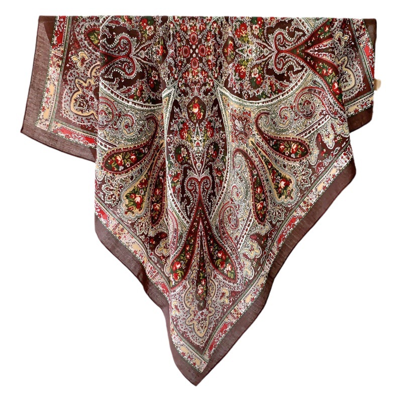 Europa y América nueva bufanda impresa sensación de terciopelo Otoño e Invierno moda todo partido de gran tamaño bufanda cuadrada Oficina Exterior chal