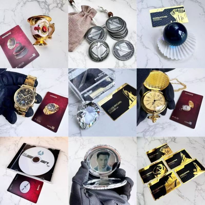 Delta Force Model Game Peripheral Toys Collectibles Heart of Africa Souvenir Pocket Watch Tears of the Ocean