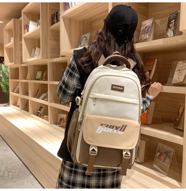Sacs à dos pour enfants, grande capacité, nouveau style, style universitaire, pour étudiants, loisirs, cartable, mode, voyage, collège, lycée_voghion.com