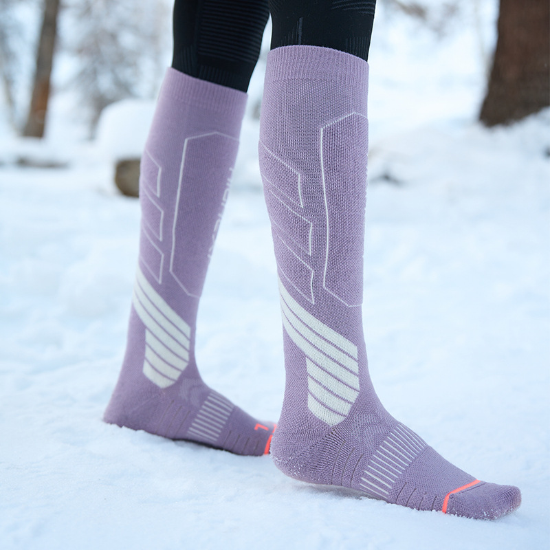 Supreme Ski Socks for Men and Women Merino Wool Outdoor Snowboarding Sports Stockings Socks Warm Compression Socks