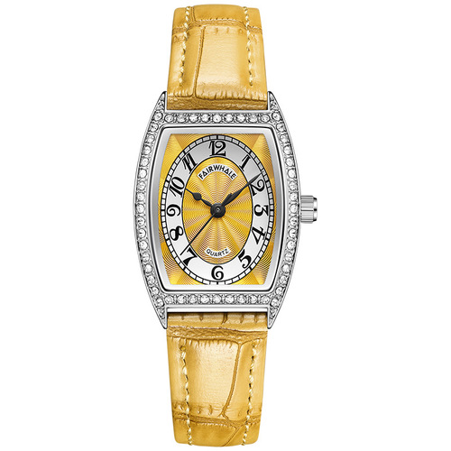 Makewafei Brand Fashion Trend Wine Barrel Watch with Diamond Studded Ladies Quartz Watch Wholesale