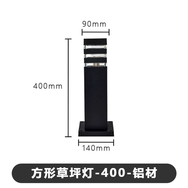Square model-400 (E27-12W-3000K warm light)