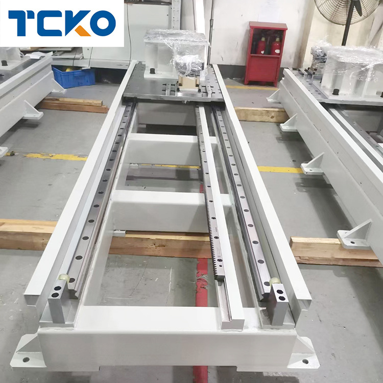 拓谷重载机器人行走轴可加护盖数控机床机器人第七轴行走轨道地轨