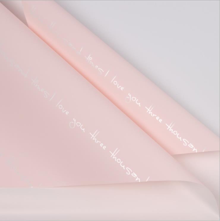 Fábrica de fiestas de flores nuevo papel de embalaje de flores de flor florista de flores de alto lujo papel de embalaje de regalos