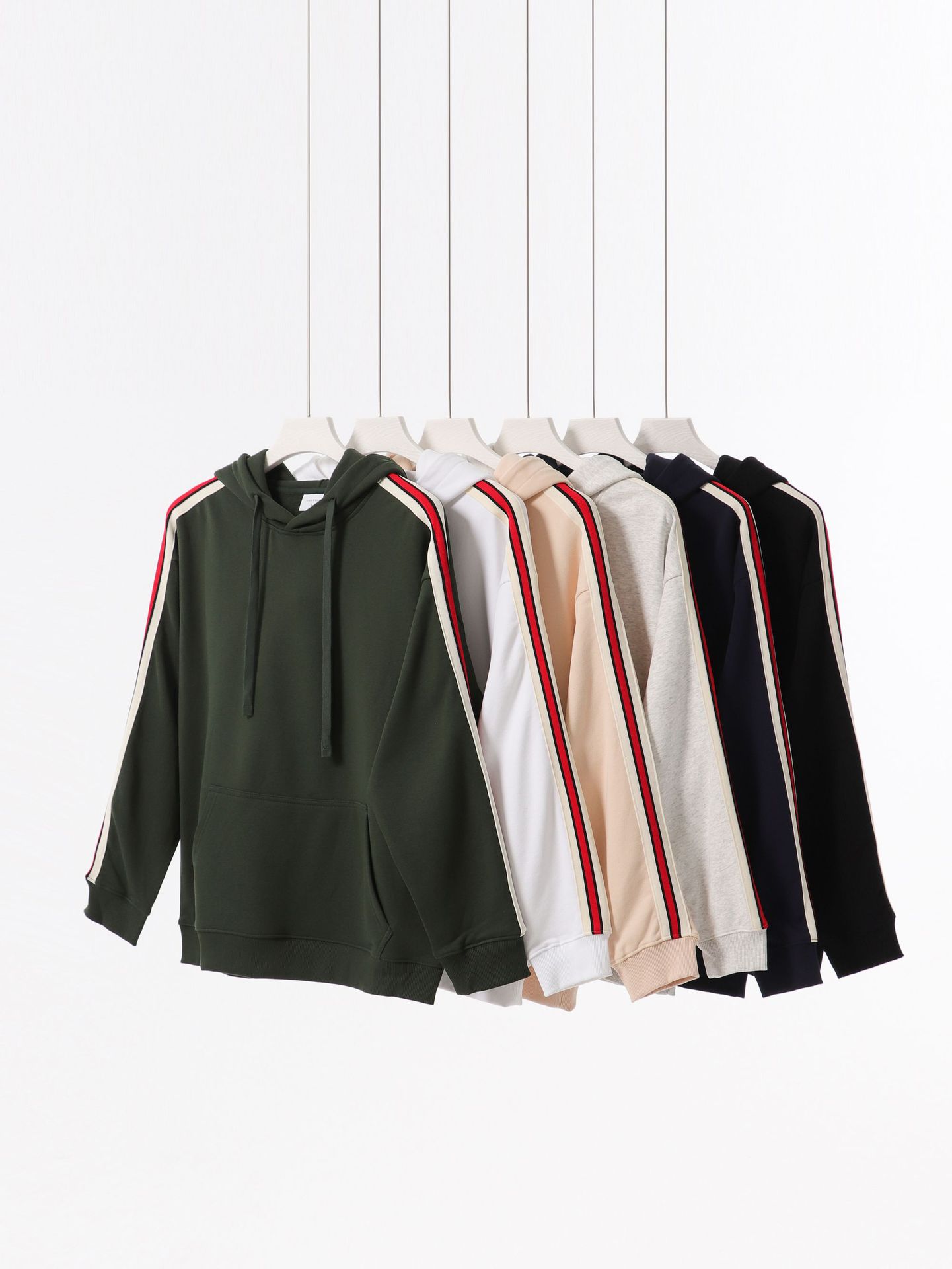 American Retro 380g Heavy Big Tray Pull-up Hooded Sweater Men's Fashion Brand New Loose Casual Hoodie Women
