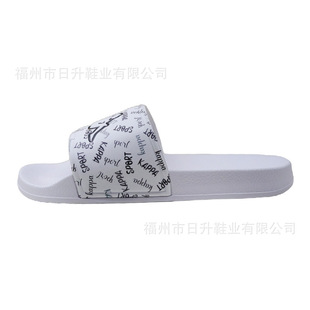 OEM����LOGO�ļ���ͯһ����PUӡˢ���y��EVA����ЬSlide Slippers