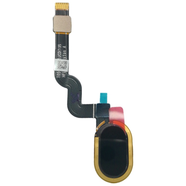 Cable de huellas digitales para Motorola Moto X4 (color: negro)