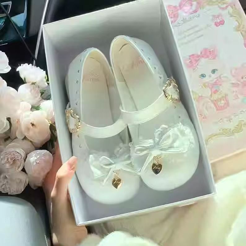 Daily Student Style Lolita Versatile Everyday Mary Jane 2025 Autumn New Round-Toe Low-Heel Bowknot Leather Shoes Daily Student Style Lolita Versatile Everyday Mary Jane 2025 Autumn New Round-Toe Low-Heel Bowknot Leather Shoes