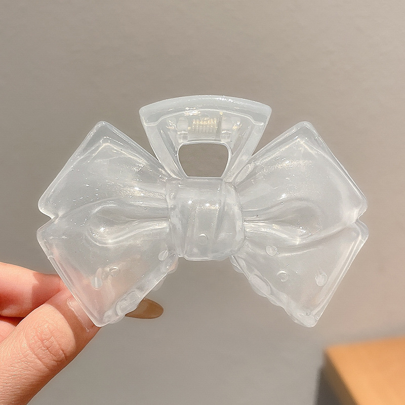 Clip de agarre simple de verano, volumen de cabello de alta calidad, clip de tiburón, horquilla grande, horquilla, nuevo cabello femenino, tocado 2024