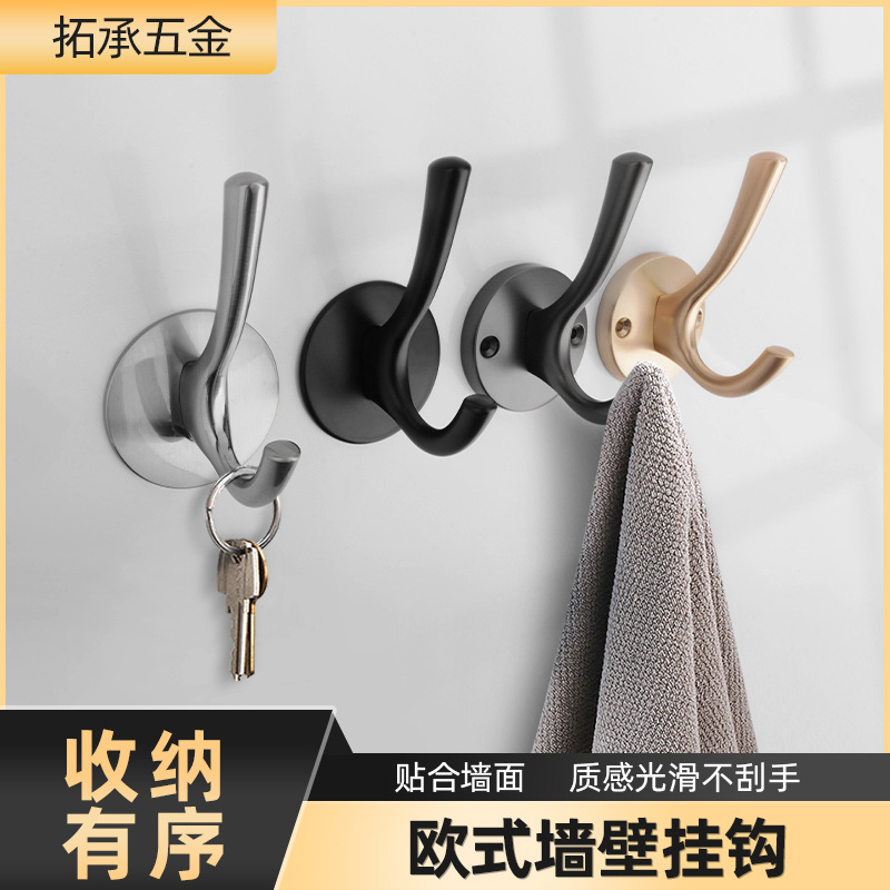 Armarios, armarios, ganchos para ropa, cocinas europeas, baños, aleación de zinc, ganchos individuales, muebles, sombreros, almacenamiento, ganchos individuales, ganchos al por mayor