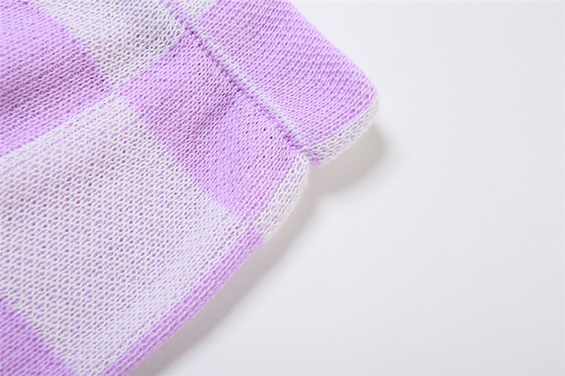 Knitted Halter Vest Suit 13