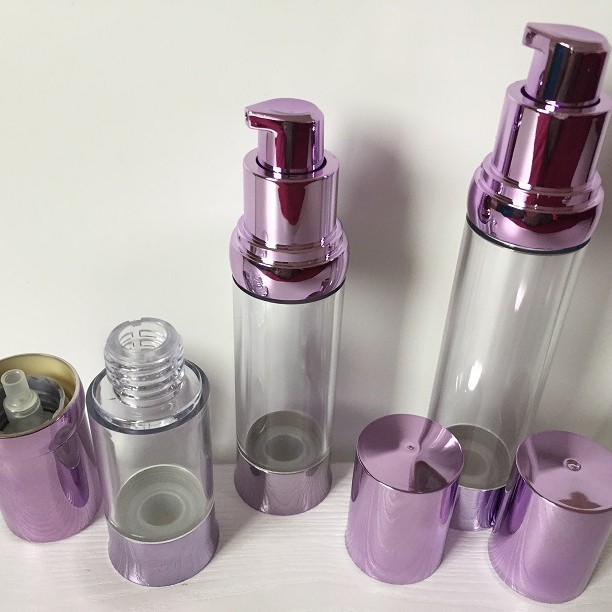 153040毫升透明真空瓶乳液按压瓶精华分装瓶化妆品包材真空分装瓶