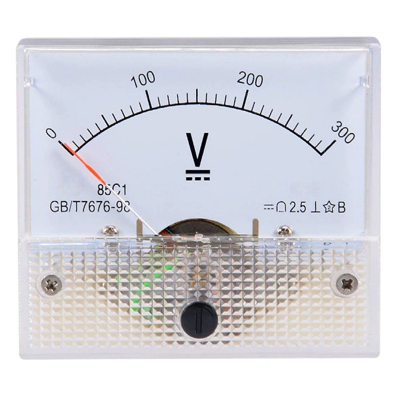 85C1-50V вольтметр постоянного тока указателя 5V10V15V20V30V1000V150V механический вольтметр