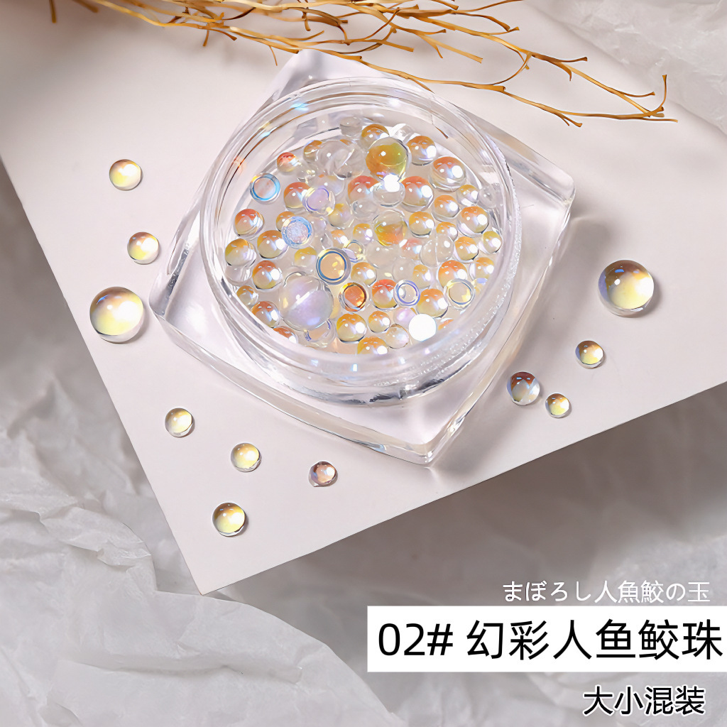 오로라 헤븐라이트 머메이드 비즈 사이즈 믹스 [2-5mm] 1개